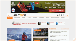 Desktop Screenshot of 4outdoor.pl